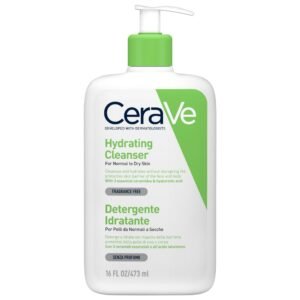 CeraVe Detergente Idratante Viso Pelle Da Normale A Secca Con Acido Ialuronico E Ceramidi 473 ml